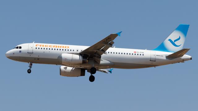 TC-FHG:Airbus A320-200:Freebird Airlines